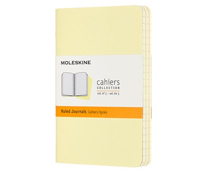 Moleskine Cahier Journal Pocket Ruled Yellow