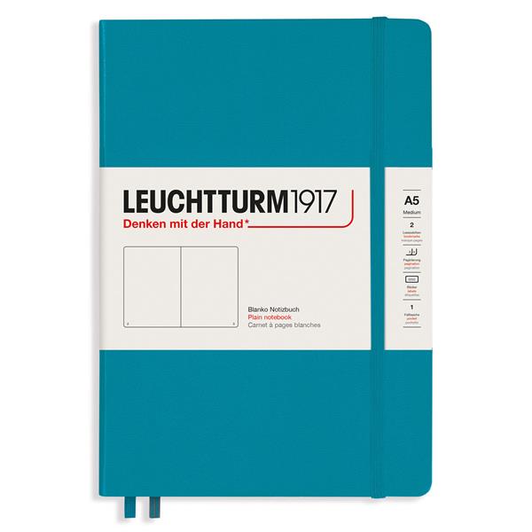 Leuchtturm Notebook A5 hard 251s Ocean olinjerad