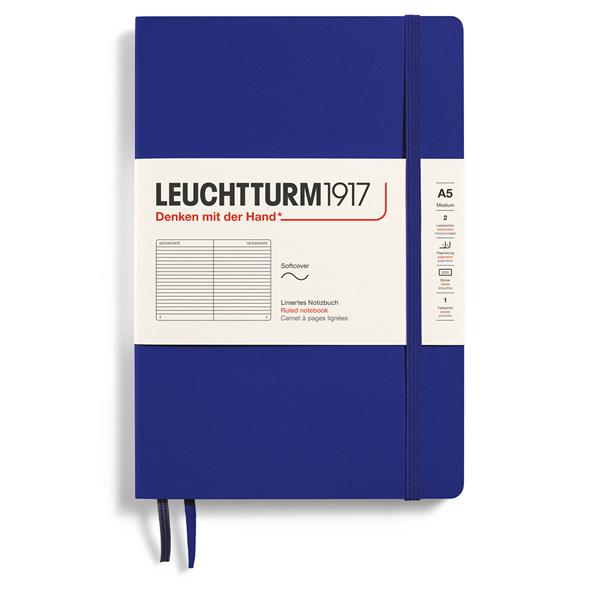 Leuchtturm Notebook A5 soft Ink Ruled