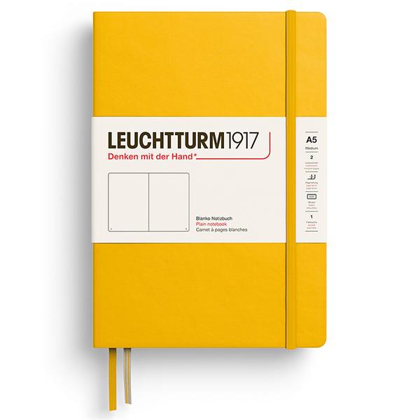 Leuchtturm Notebook A5 hard Sunflower olinjerad
