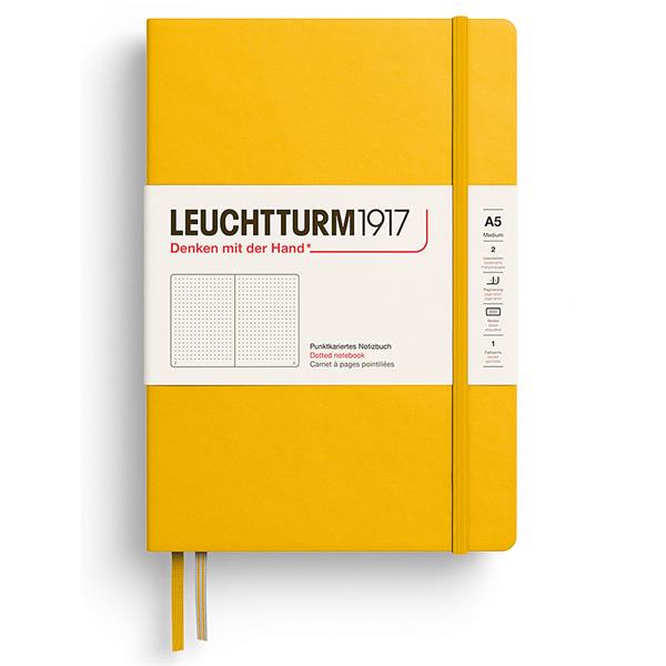 Leuchtturm Notebook A5 hard Sunflower dotted
