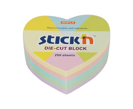 Notes Stick`n Notes 64x67mm kub Blomma