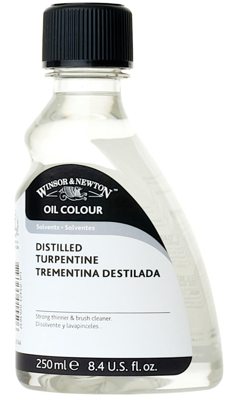Oljemedium Winsor & Newton Distilled Turpentine 250 ml