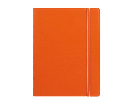 Filofax Notebook orange linjerad