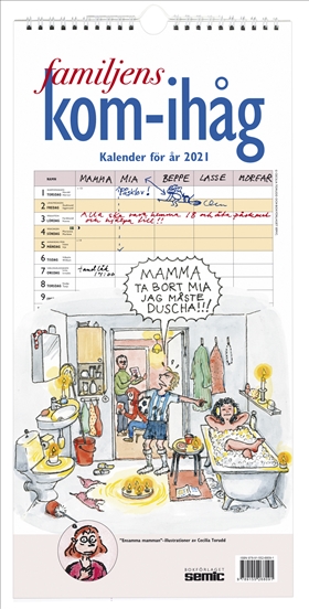Familjens kom-ihågkalender 2021