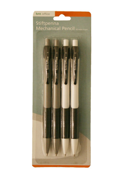 Stiftpennor 0,5mm 4-pack