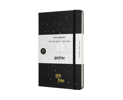 Moleskine Moleskine Harry Potter L Ruled Hard Notebook Svart - Kalenderkungen.se