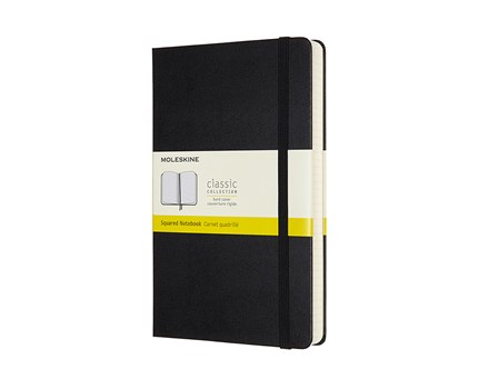 Moleskine Classic Notebook Hard Expanded rutad