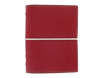 Filofax Domino Pocket Röd 
