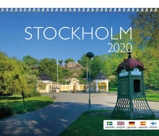 Burde Förlag Väggkalender Stockholm 2020 - Kalenderkungen.se