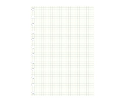 Extrablad rutat till Filofax A4 Notebook