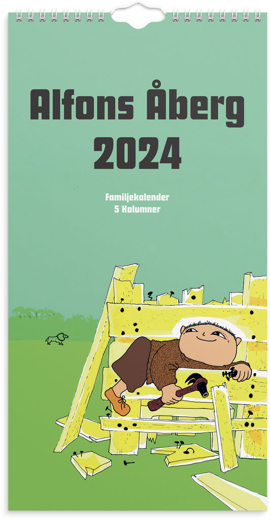 Familjekalender Alfons Åberg 2024