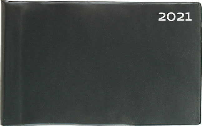 Veckokalender 2021 svart plast