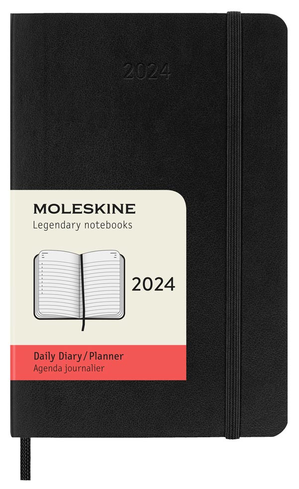 Moleskine Daily Black Soft pocket 2025