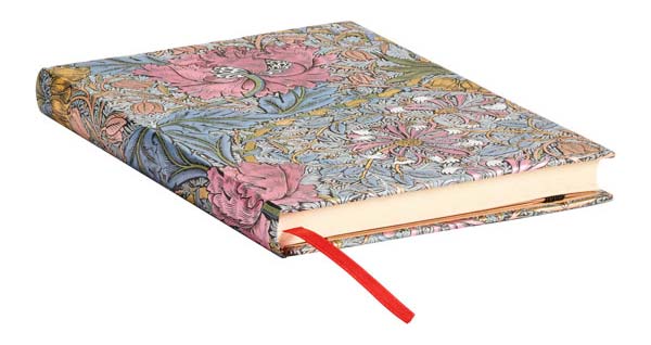 Paperblank Notebook Midi Morris Pink Honeysuckle